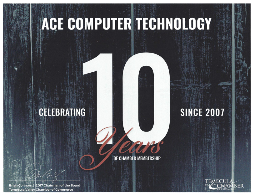 About - ACE Computer Technology